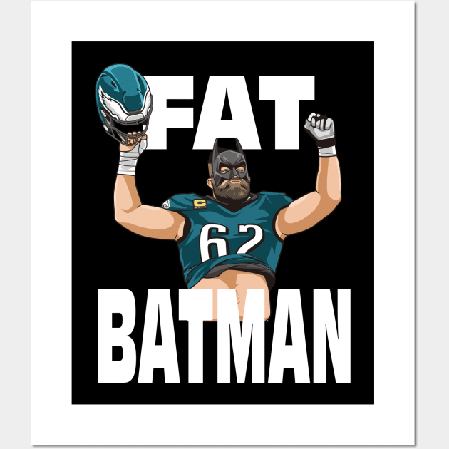 The Fatbatman Wall Art by Tailgate Team Tees